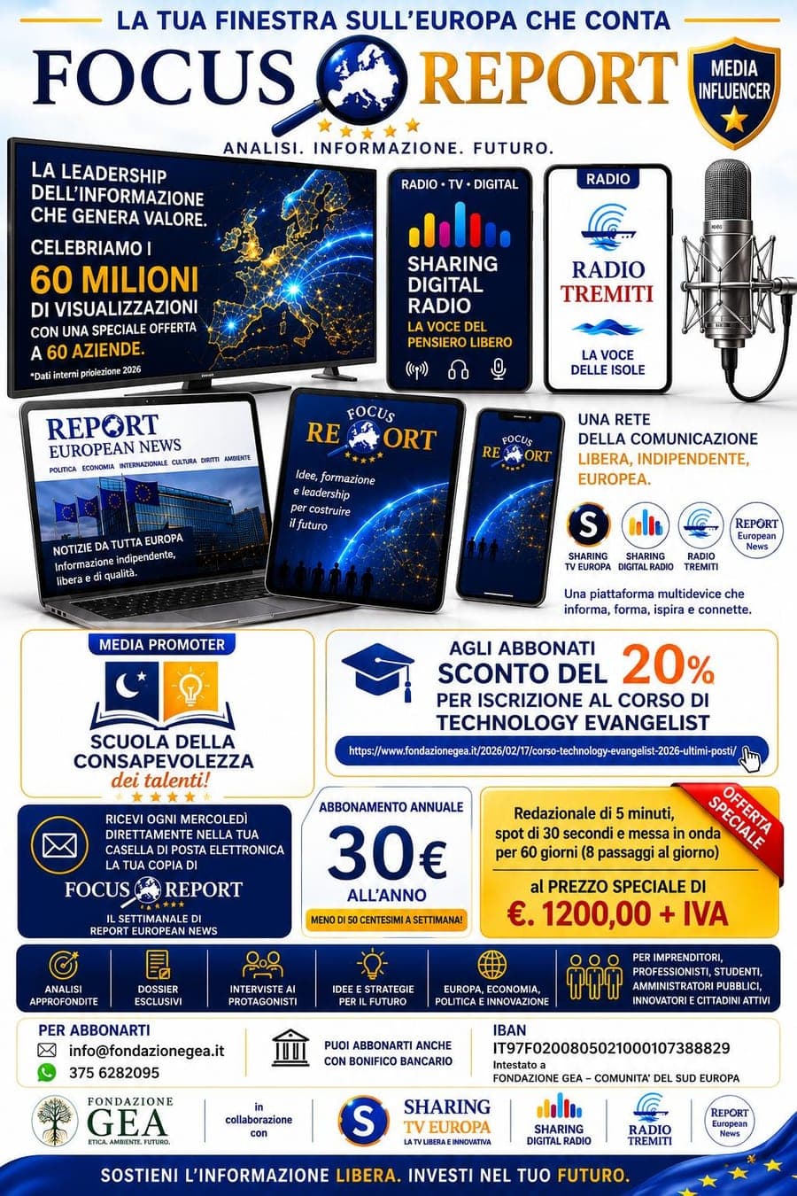 Materiale del progetto Focus Report