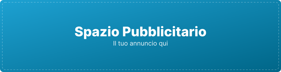 Spazio sponsor disponibile